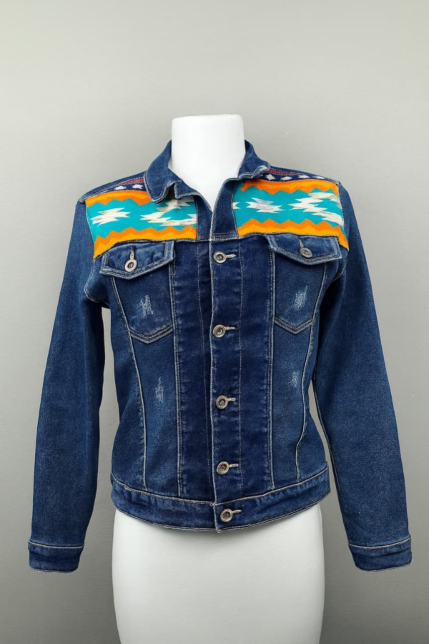 chompas textiles ruiz 4 chompa jean elaborada en Salinas de Guaranda